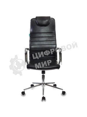 Кресло Бюрократ Chair Brt KB-9N/ECO/BLACK черный, экокожа