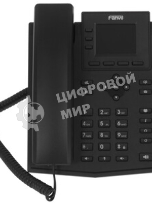 Телефон IP Fanvil X303-2 Wire черный