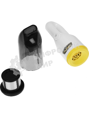 Пылесос ручной Karcher CVH 3 Plus белый/черный, 70 Вт, уборка сухая, пылесборник контейнер 0.15 л