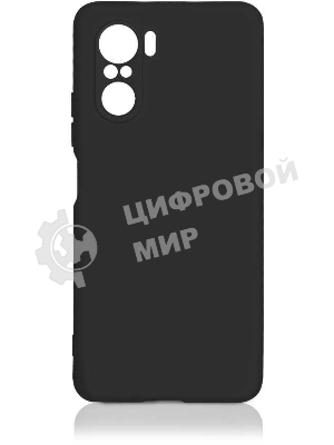 Чехол (клип-кейс) DF poOriginal-04, для Xiaomi Poco F3, черный df pooriginal-04 (black)