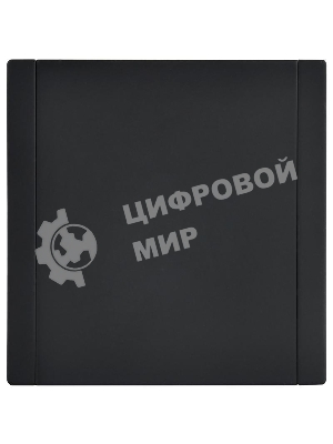 Розетка IEK FORTE&PIANO Металл Черный с/з со шт с крышкой винтовое крепление 16А IP44 FP121M