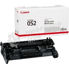 Картридж лазерный Canon 052 2199C002 черный (3100 стр.) для Canon MF421dw/MF426dw/MF428x/MF429x
