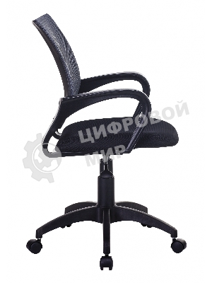 Кресло Бюрократ CH-695NLT темно-серый/черный, сетка/ткань, 120 кг, механизм качания