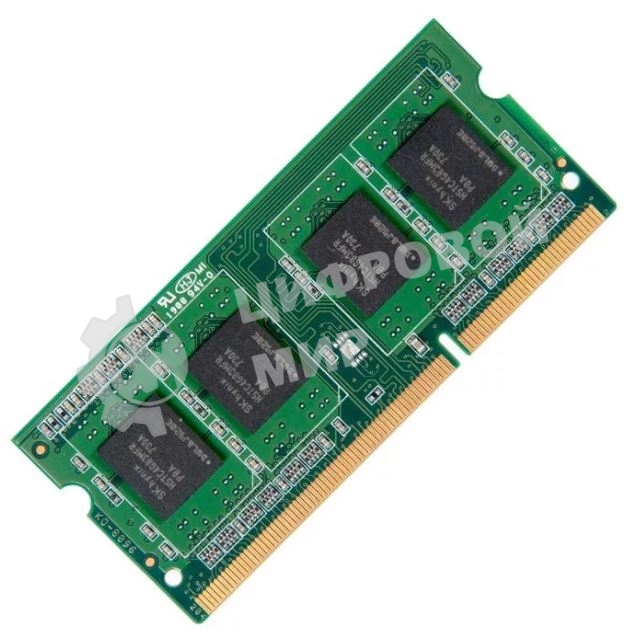 Оперативная память Patriot, DDR3L, 4GB (1x4 GB), 1600 MHz, CL11, SO-DIMM