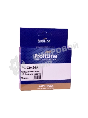 Картридж струйный ProfiLine PL-C9426A (№85) для принтеров HP DesignJet 30/90/130 с чернилами Magenta