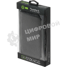 Портативный аккумулятор Cactus CS-PBFSPT-10000 10000mAh 3A 2xUSB солн.бат. черный