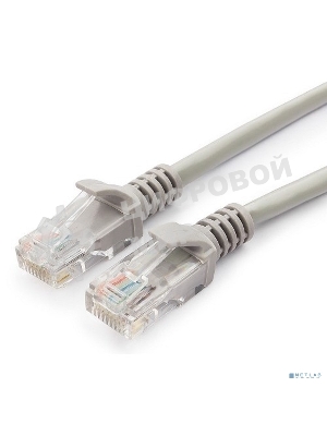 Патч-корд медный UTP Cablexpert PP10-7.5M cat.5, 7.5м, литой, многожильный, серый