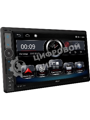 Автомагнитола ACV AD-7024, 2 DIN, 6.9