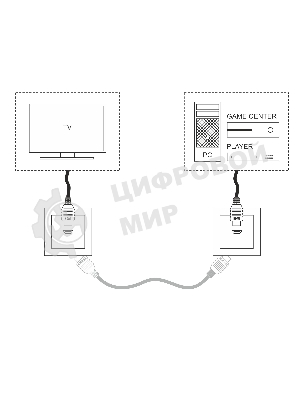Розетка HDMI (слоновая кость)