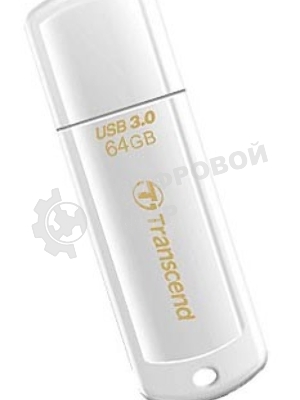 Флешка USB Transcend JetFlash 730 (TS64GJF730), 64Gb, USB 3.0, R/W 80/25, белый