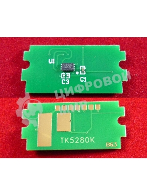 Чип ELP для Kyocera Ecosys P6235cdn/M6235cidn/M6635cidn (TK-5280K) черный 13K