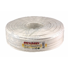 Кабель Rexant ККСВ-В+2х0,5 мм (бухта 100 м) белый