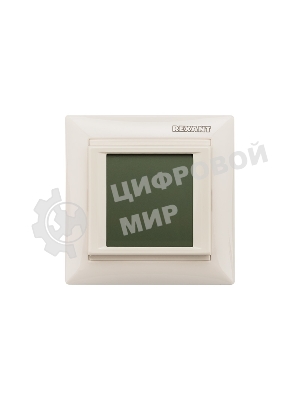 Терморегулятор сенсорный программируемый Rexant RX-421H, бежевый, совместим с Legrand серии Valena