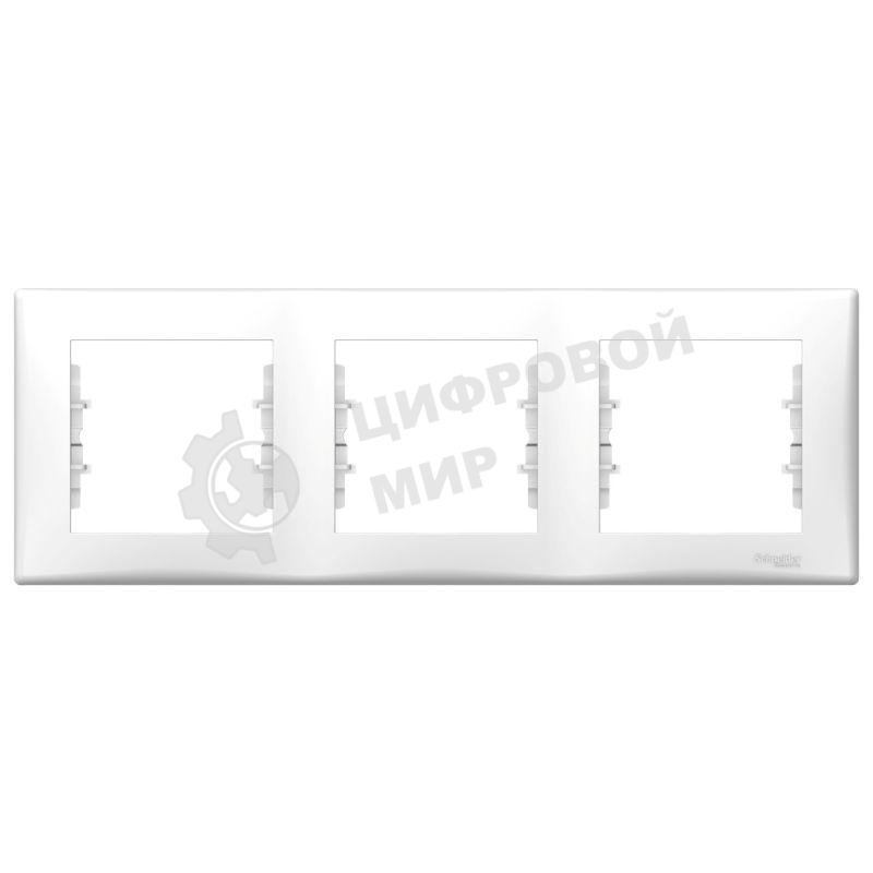 Рамка 3-м Sedna горизонт. бел. SchE SDN5800521