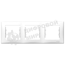 Рамка 3-м Sedna горизонт. бел. SchE SDN5800521