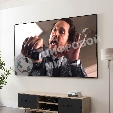 Экран Cinema S'OK Pro 16:9 150' настенно-потолочный, на раме, 332x186см, рама черная 1см, полотно серый HCG