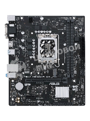 Материнская плата ASUS PRIME H610M-R D4-SI, LGA 1700, Intel H610, 2xDDR4, 4xSATA, 1xM.2 PCIe 3.0 x4, 1xPCIe 4.0 x16, 1xPCIe x1, 1xHDMI, 1xDVI, 1xVGA, 2xUSB-A 2.0, 2xUSB-A 3.2 Gen 1, 1x 1Gb LAN, 3x3.5 мм, 7.1, mATX