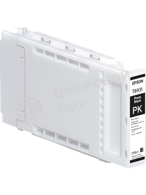 Картридж струйный Epson C13T693100 для SC-T3000/T5000/T7000 UltraChrome XD Photo Black T693100 350 м