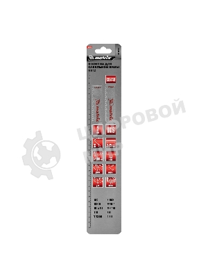 Полотна Matrix по дереву для сабельной пилы 275 x 4,3 мм