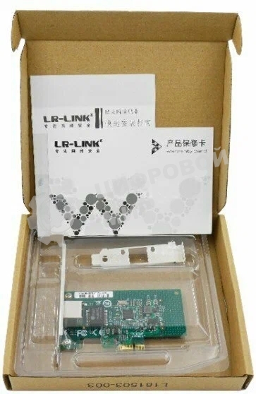 Сетевой адаптер PCIE 10/100/1000MBPS LREC9204CT LR-LINK