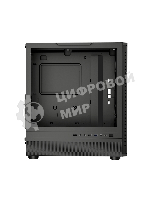 Корпус PCCooler ME200 MESH BK, Midi-Tower, чёрный, 3 x 120 мм