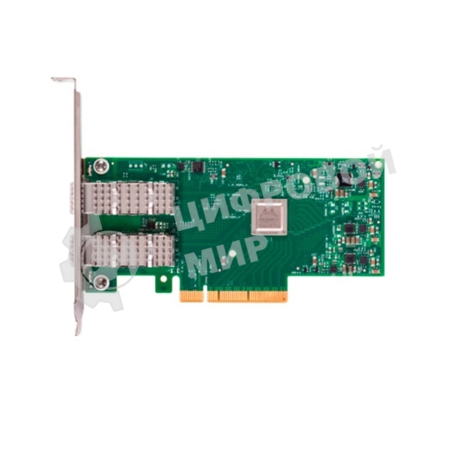 Сетевая карта ConnectX-4 Lx EN network interface card, 25GbE dual-port SFP28, PCIe3.0 x8, tall bracket, UEFI Enabled, ROHS R6