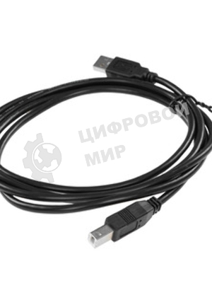 Кабель USB Defender USB 2.0 AM-BM 30AWG, никель, 5м 1