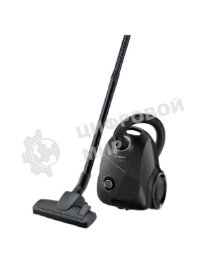 Пылесос Bosch BGLS2BA2 черный, 600 Вт, уборка сухая, пылесборник мешок 3.5 л