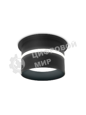 Светильник Ambrella light TN196 BK/S черный/песок GU5.3 D70*60