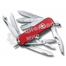 Нож перочинный Victorinox MiniChamp (0.6385) 58мм 17функций красный