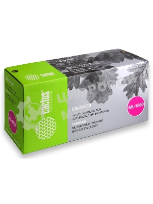 Картридж лазерный Cactus CS-S1660S черный (1500 стр.) для Samsung ML-1660/1665 SCX-3205