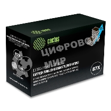 Картридж лазерный Cactus CS-CF287X-MPS черный (24000 стр.) для HP LJ M506dn/M506n/M506x