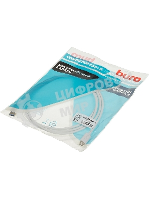 Кабель Buro BHP USB-TPC-1.8W USB 3.0 A(m) USB Type-C (m) 1.8м белый