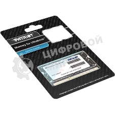 Оперативная память Patriot, DDR3L, 4GB (1x4 GB), 1600 MHz, CL11, SO-DIMM