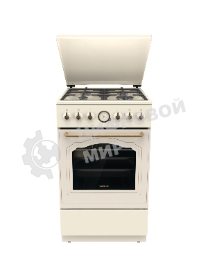Плита газовая Gorenje GGI5BCLI бежевый, конфорок 4 газовых, духовка 67 л, 50 см x 85 см x 59.4 см