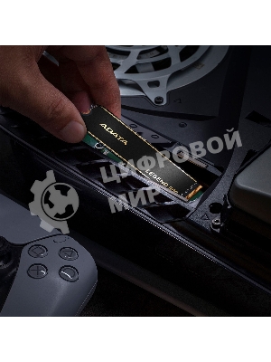 Накопитель SSD ADATA LEGEND 900, 512Gb, PCIe 4.0 x4, M.2 2280, NVMe, R/W 6200/2300, с радиатором