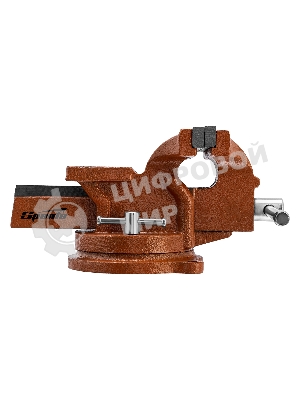 Тиски Sparta слесарные 125мм поворотные с наковальней