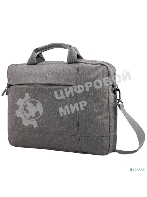 Сумка для ноутбука Continent CC-211 Grey (полиэстр, серый 15,6'')