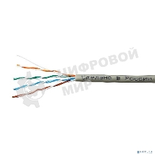 Кабель UTP indoor 4x2x0,51, медный, FLUKE TEST, кат.5e, однож., (100м) box, серый CSP-UTP-4-CU/100 SkyNet