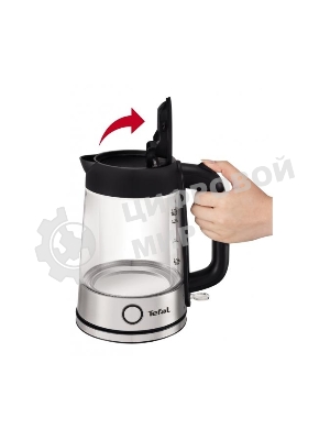 Чайник электрический Tefal KI750D30 1.7 л, 1700 Вт, серебристый/металл