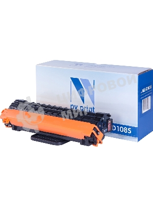 Картридж лазерный NVPrint совместимый Samsung MLT-D108S черный для ML-1640/1645/2240/2241 (1500k)