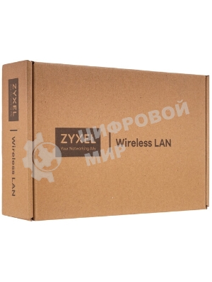 Точка доступа Zyxel NebulaFlex NWA110BE / 2500 Мбит/с / 1xLAN 2.5GE, Beamforming, MESH, PoE, QoS, протокол IPv6