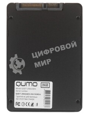 Накопитель SSD QUMO 256GB QM Novation Q3DT-256GAEN SATA3.0