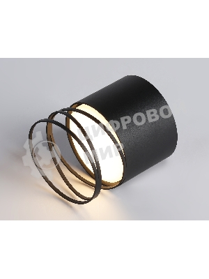 Светильник Ambrella light TN71105 BK черный GX53 max 12W D82*110