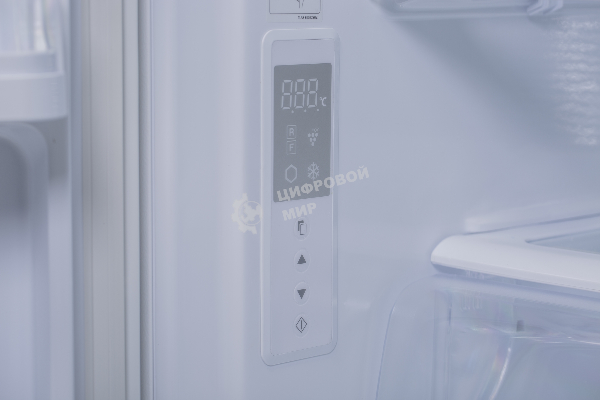 Холодильник Sharp SJ-GX98PRD темно-бордовый трехкамерный Side by Side 394/211 л морозилка снизу