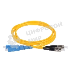 Патч-корд оптический Rexant (SM), 9/125 (OS2), SC/UPC-FC/UPC, (Duplex), 3 мм, LSZH, 10 м