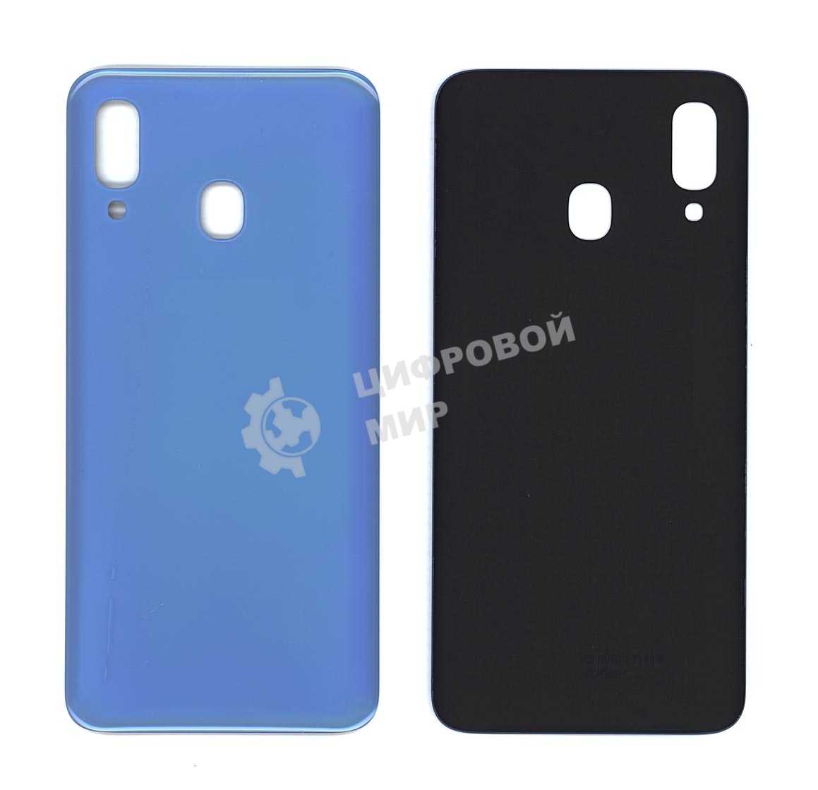 Задняя крышка для Samsung A405F Galaxy A40 (2019) голубой
