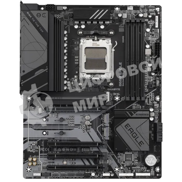 Материнская плата GIGABYTE B650 EAGLE, AM5, AMD B650, 4xDDR5, 4xSATA, 3xM.2, 1xPCI-E 4.0 x16, 1xHDMI, 1xDP, 2xUSB-C 3.2 Gen 1, 2xUSB-A 3.2 Gen 2, 6xUSB-A 2.0, 1x 1Gb LAN, 3x3.5 мм, 7.1, ATX