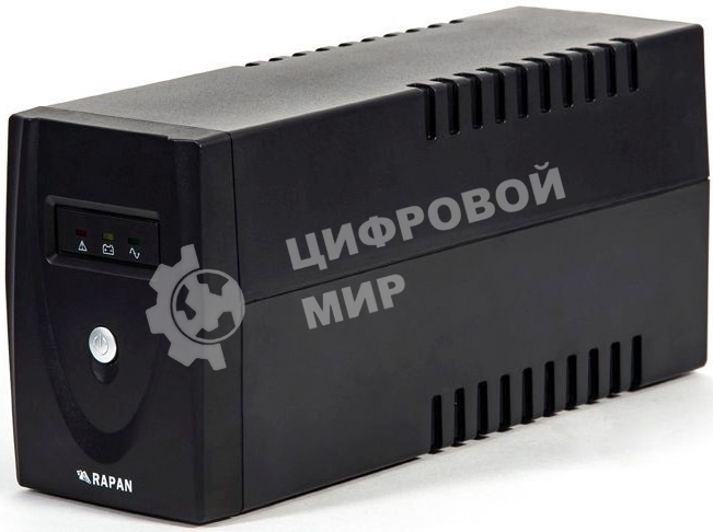 Источник бесперебойного питания RAPAN-UPS 600 220В 600В.А/350Вт меандр с АКБ 7А.ч интерактивный Бастион 739