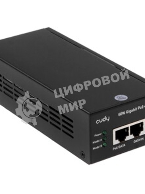 Инжектор PoE Cudy POE300 10/100/1000BASE-T 60Вт 53В(DC)